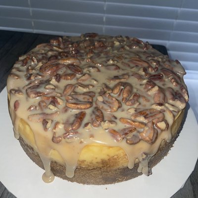 Peach Praline Cheesecake 
