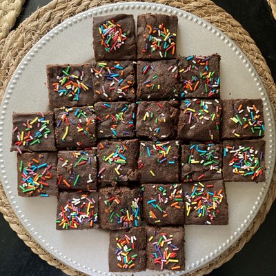 Fudgy Keto Brownies-9
