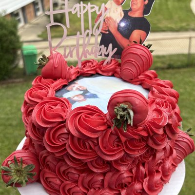 8in Circle Cake 