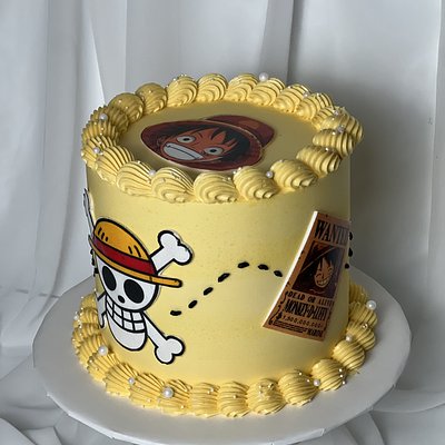 Yellow One Piece Cake 
