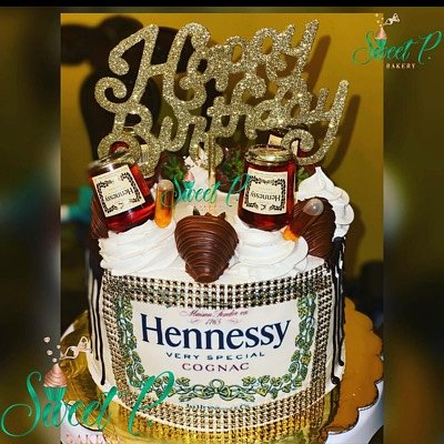 Alcohol Cakes One Tier 