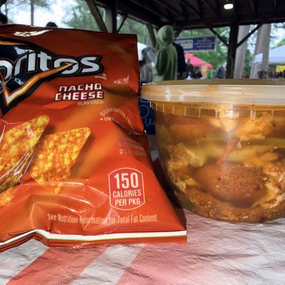 Spicy Bowl w/ Bag of Doritos 