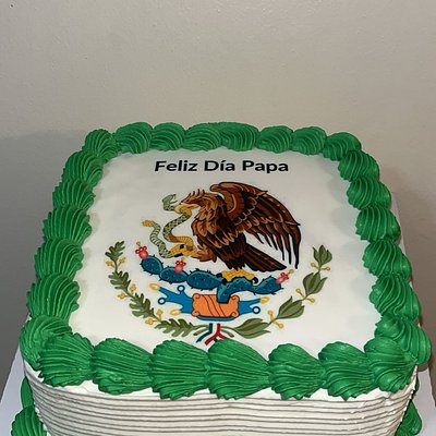 12x12 Inch Square Cake/ Pastel Cuadrado De 12x12 Pulgadas 
