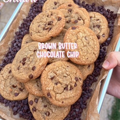 Brown Butter Chocolate Chip Cookies 