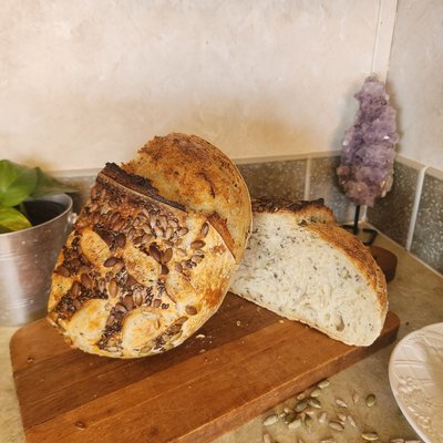 All Organic Seed Sourdough Loaf