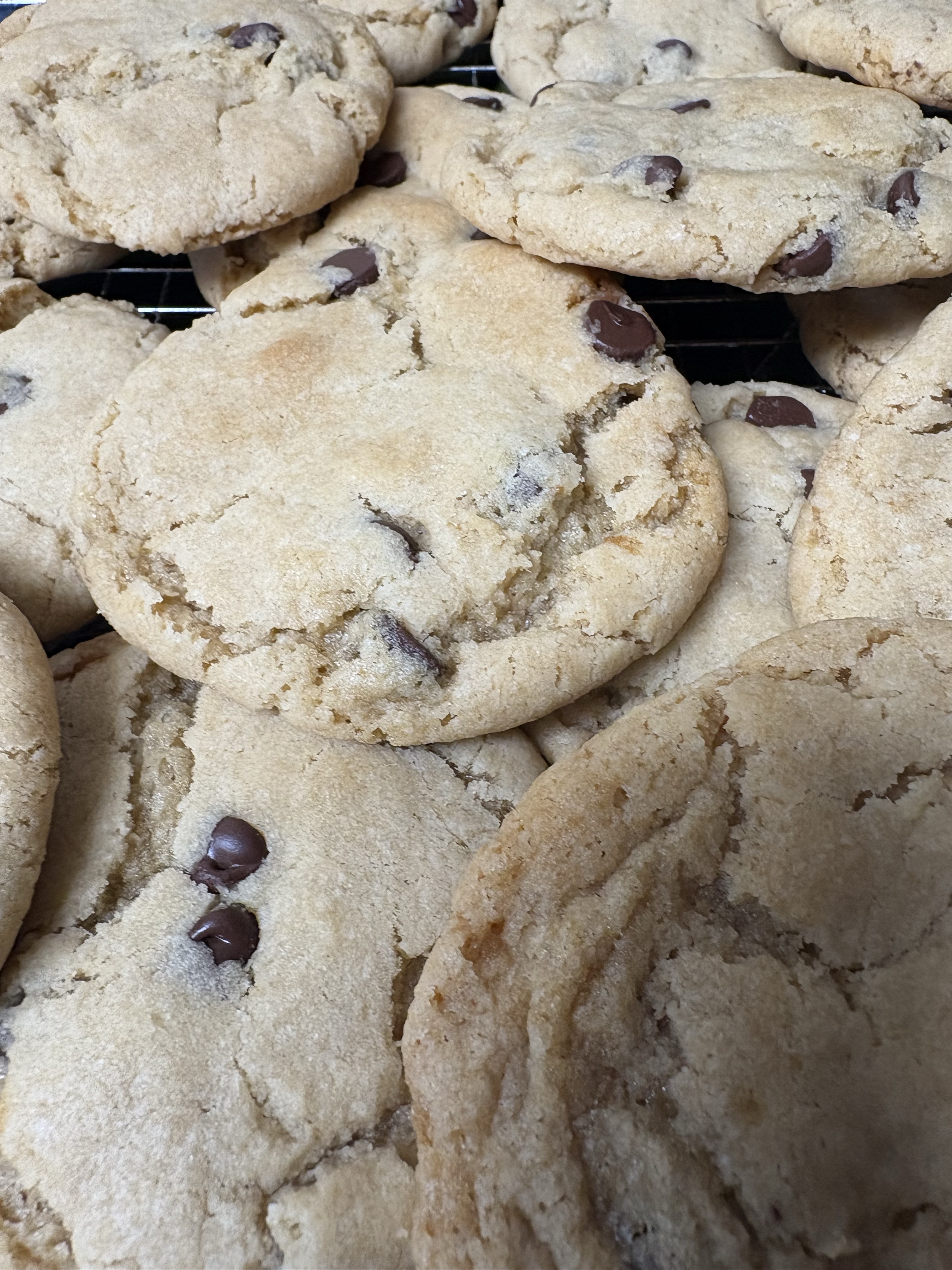 Brown Butter Sourdough Chocolate Chip Cookies (6 Pack)