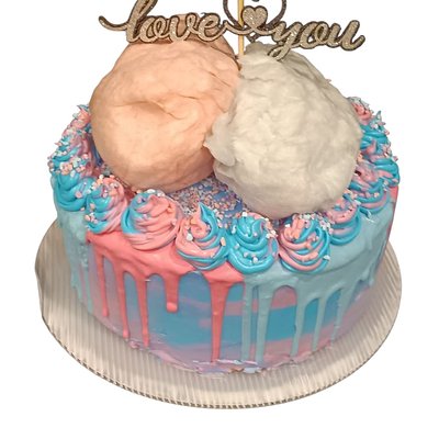 Cotton Candy Cake