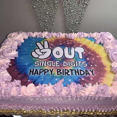 Kid-friendly Quarter Sheet Cake
