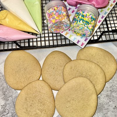DIY Easter Egg Cookies