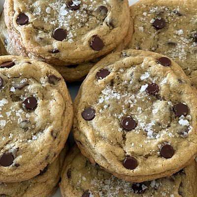 Sea Salt Chocolate Chip Cookie