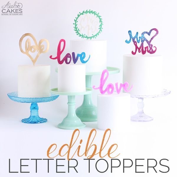 Edible Toppers (CAKE ADD ON ONLY)