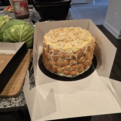 Banana Pudding Cake 