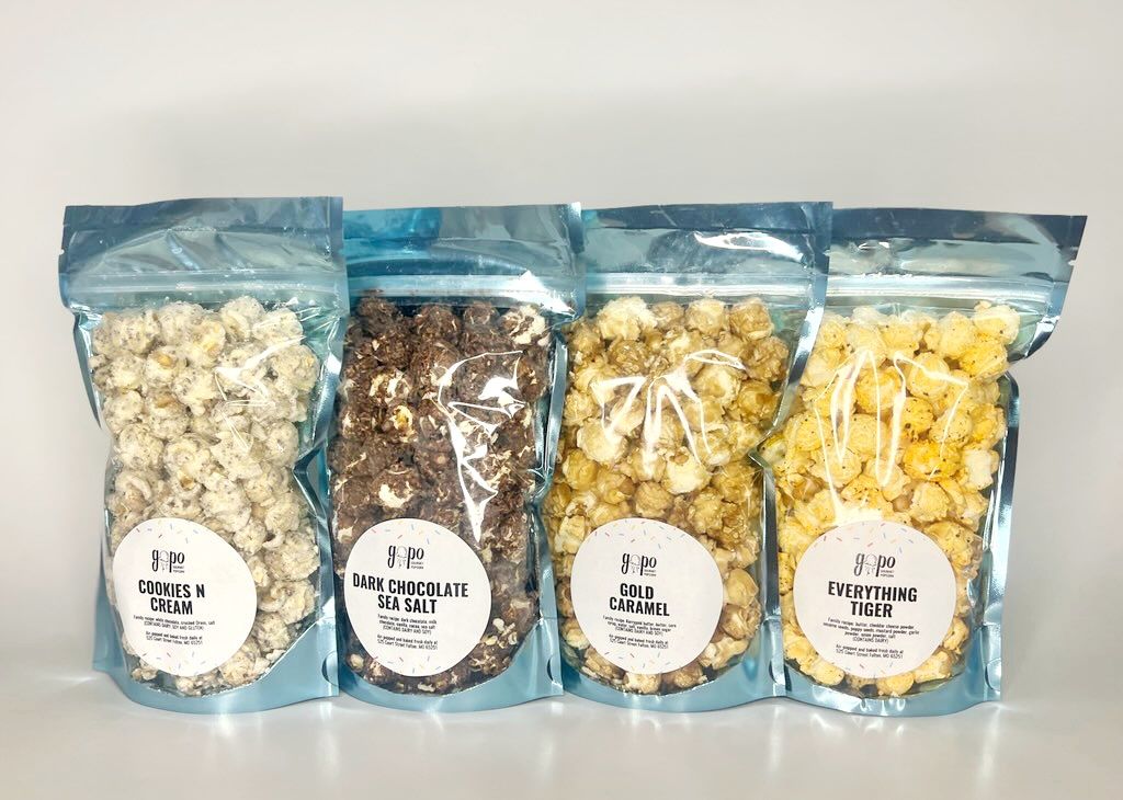 One Dozen Popcorn Parcels