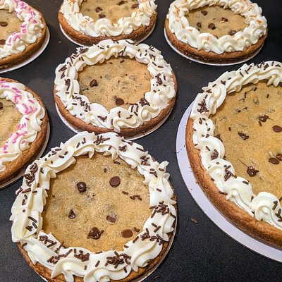 6 Inch Chocolate Chip Cookie Cake.