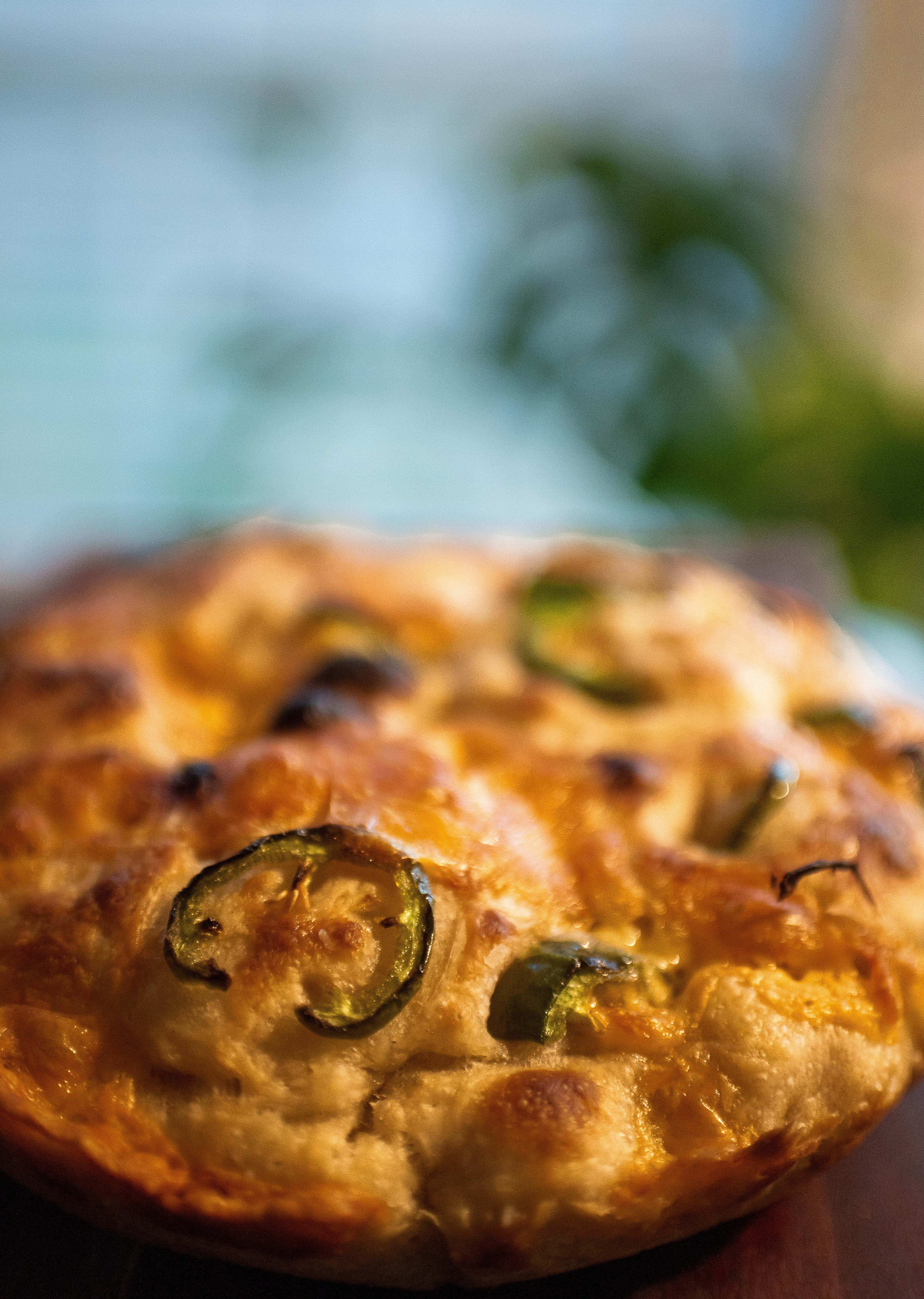 12 Inch Jalapeño Cheddar Focaccia 