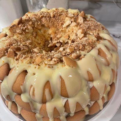 Banana pudding Pound Cake 