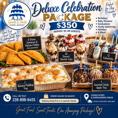 Deluxe Celebration Package – $350