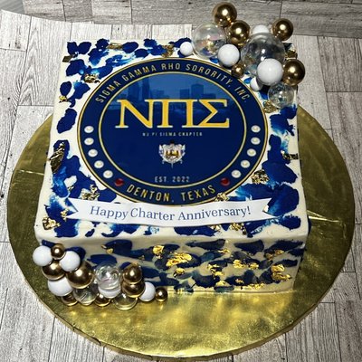 12” Double Layer Square Cake 