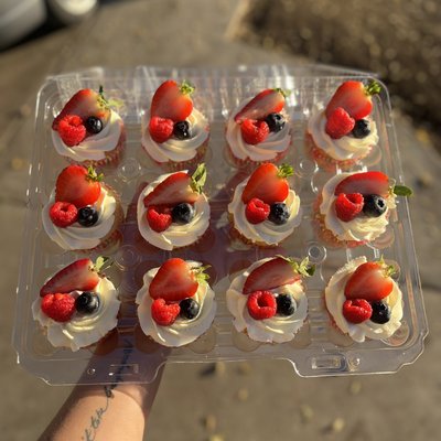 Fruit Cupcakes 