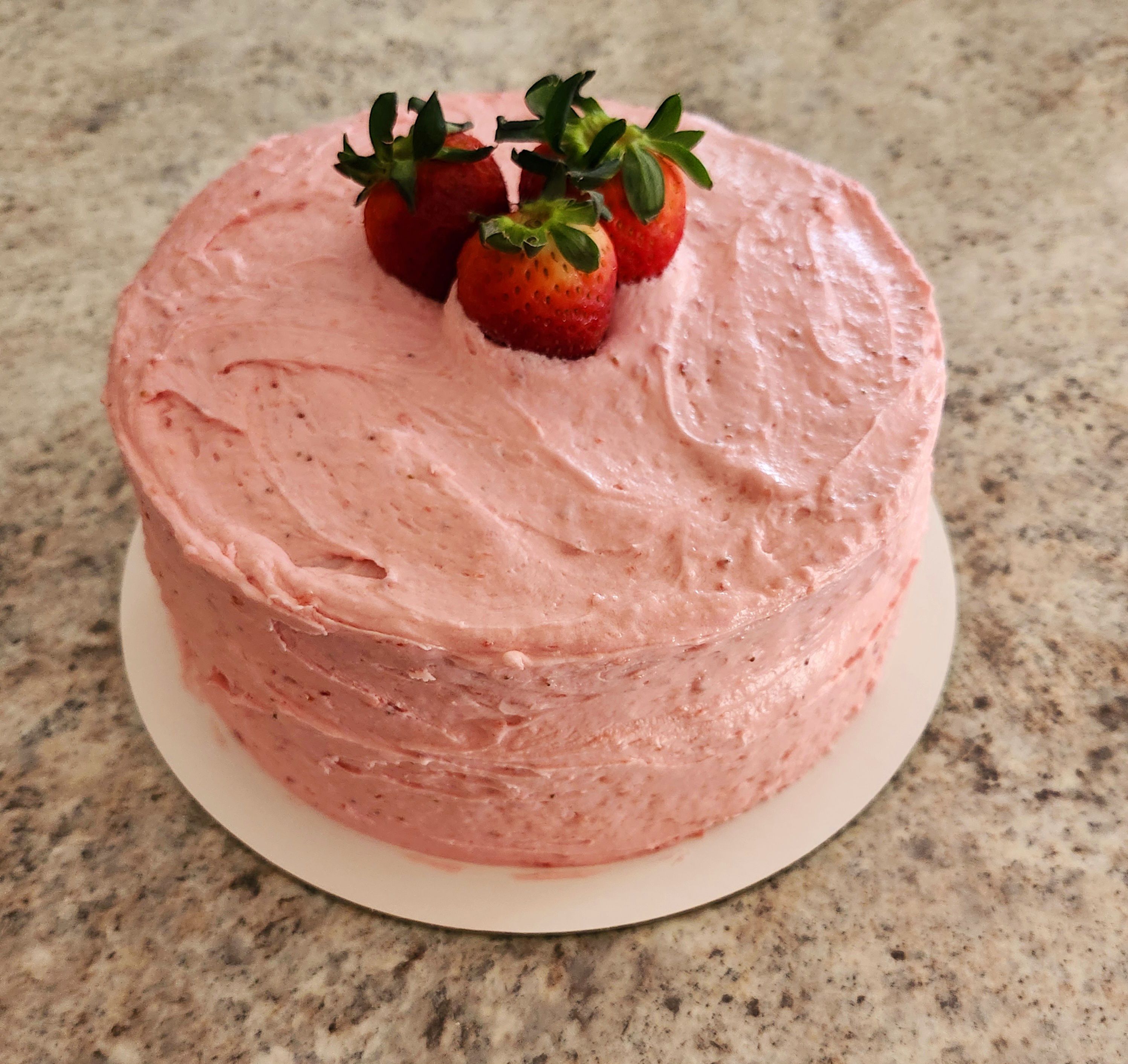 Strawberry Layer Cake 