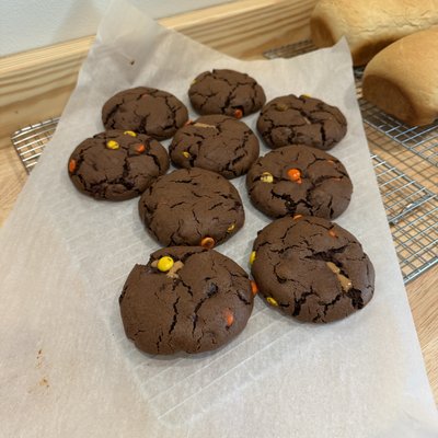 Chocolate PB Pieces Giant Cookie- Dozen