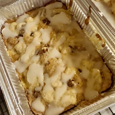 Cinnamon Pecan Coffee Cake Loaf Small
