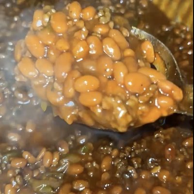 BAKED BEANS (WITH MEAT)