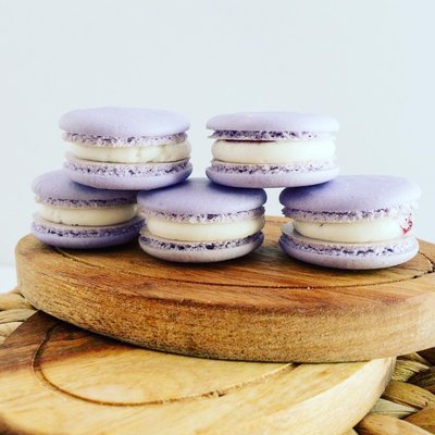 Lemon Blueberry Macarons ( 30 pcs. ) 