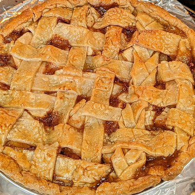 Lattice Fruit Pie - Apple, Cherry, Or Peach