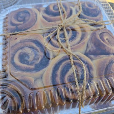9 Cinnamon Buns- Baked