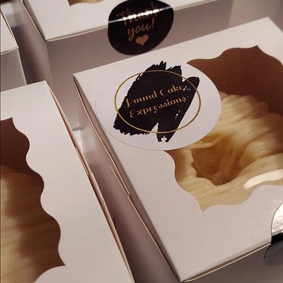 Pound Cake Expressions Treat Bag