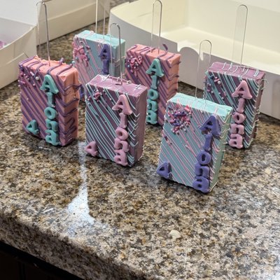 Decorated Rice Krispy Treats