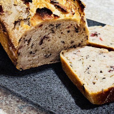 Cranberry Wild Rice Sourdough