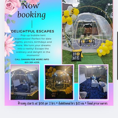 Bubble Tent Experience 