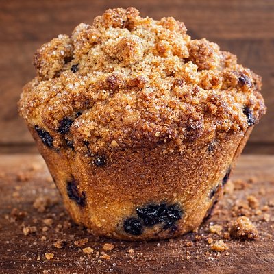Blueberry Coffee Cake Sour cream Muffin 