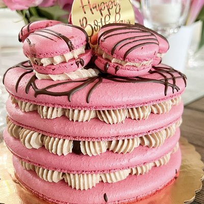 Macaron 4 Layer 6” Party Cake 