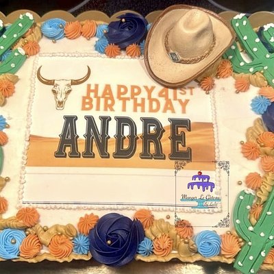 1/4 Sheet Cake (9x13) 