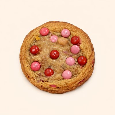 Valentines M&M Chocolate Chip Cookie (2-pack)