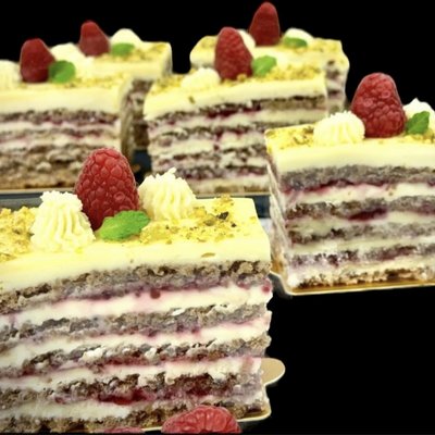 Raspberry White Garash
