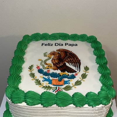 12x12 Inch Square Cake/ Pastel Cuadrado De 12x12 Pulgadas 