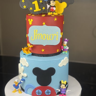 Custom 5+7 Inch (2-Tier 2 Layer) Serving Size -/+26