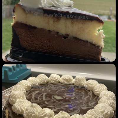 Triple Chocolate Cheesecake 
