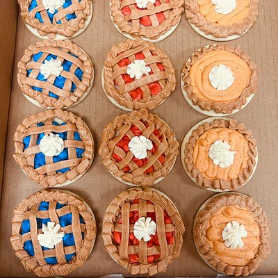 Thanksgiving “Pie” Cookies
