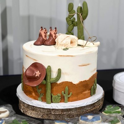 8in Cake, 3 Layers Base Price 