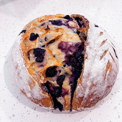 Blueberry + Lemon Sourdough