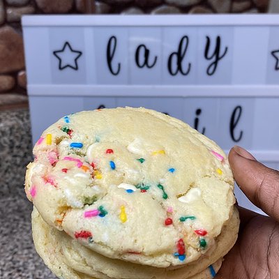 Birthday Cake Cookies 