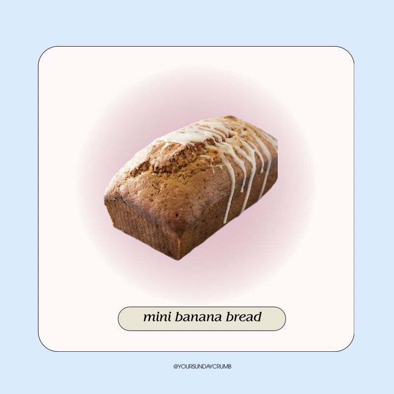 Mini Banana Bread (2 ct)