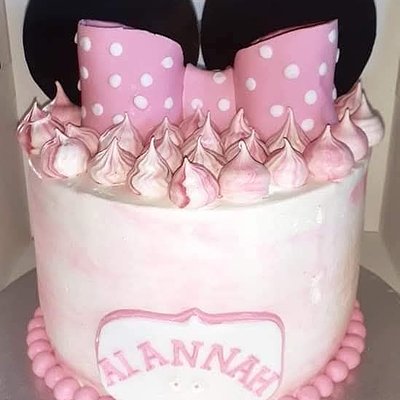 Mini Mouse Buttercream Cake