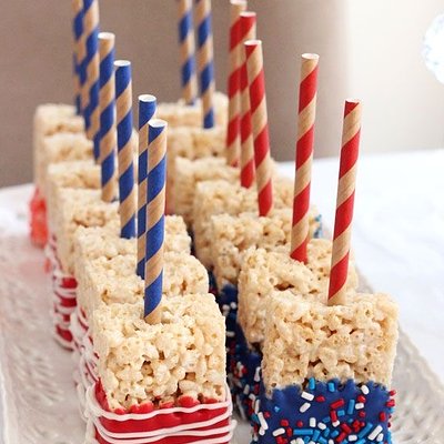 Rice Crispy Treats Chocolate Covered 