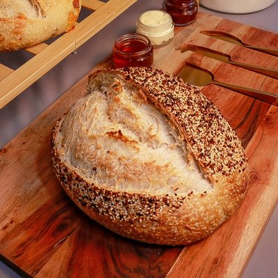 Everything Bagel Sourdough